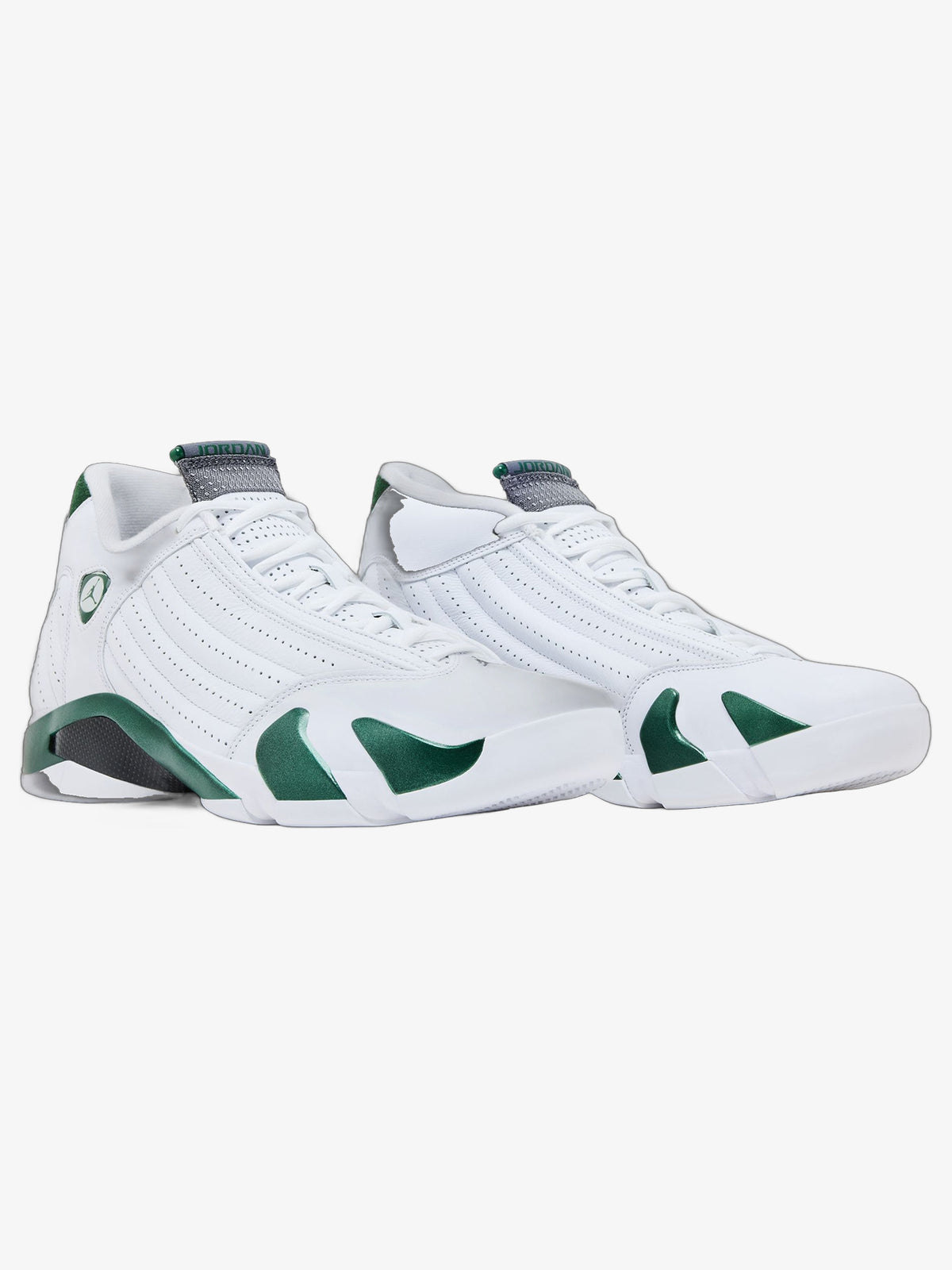 Jordan 14 Retro 'White Forest Green (2026)' – pair