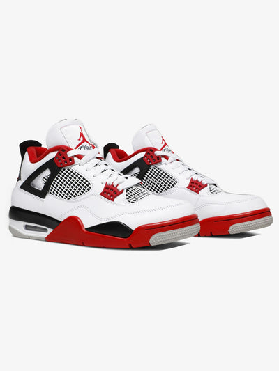 Jordan 4 Retro 'Fire Red (2020)' – pair
