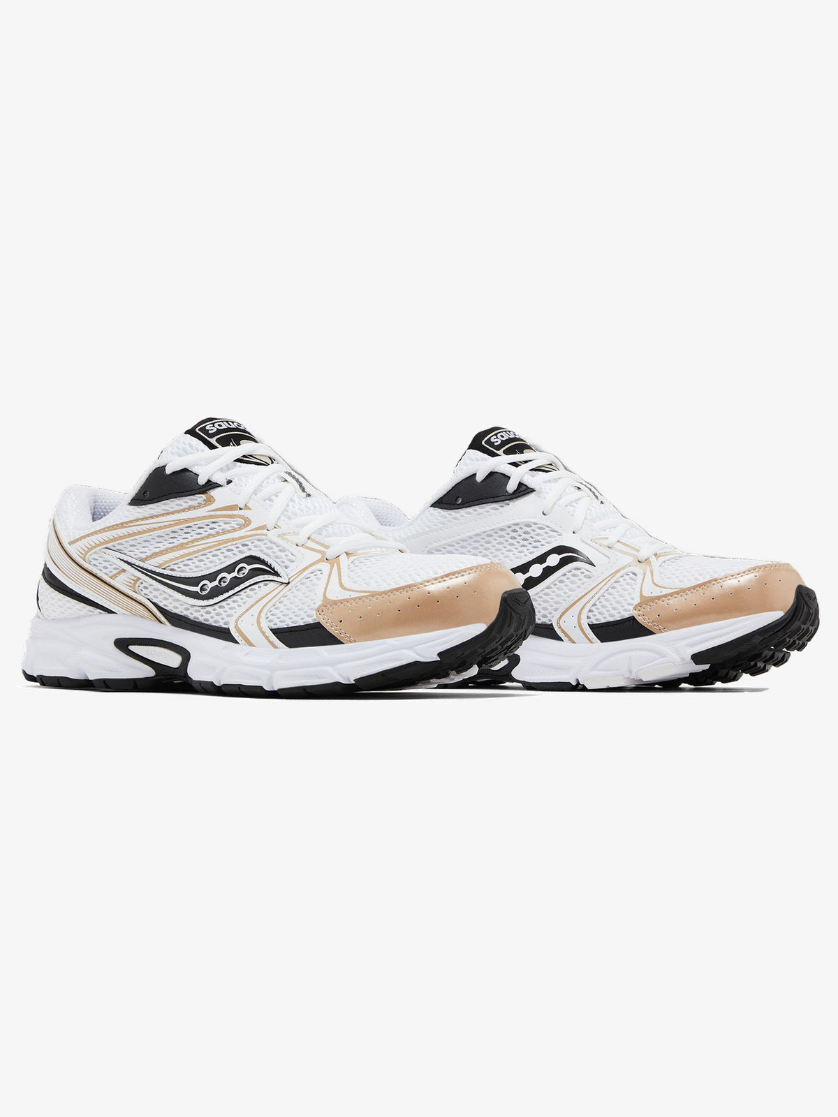 Saucony Ride Millennium 'White Gold Black' – pair