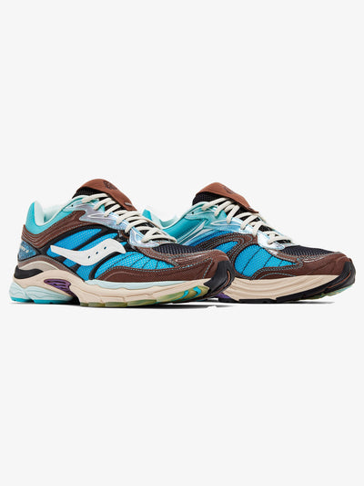 Saucony ProGrid Omni 9 'Footpatrol Blue Brown' – pair