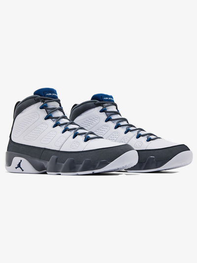 Jordan 9 Retro 'Flint Grey French Blue (2026)' – pair