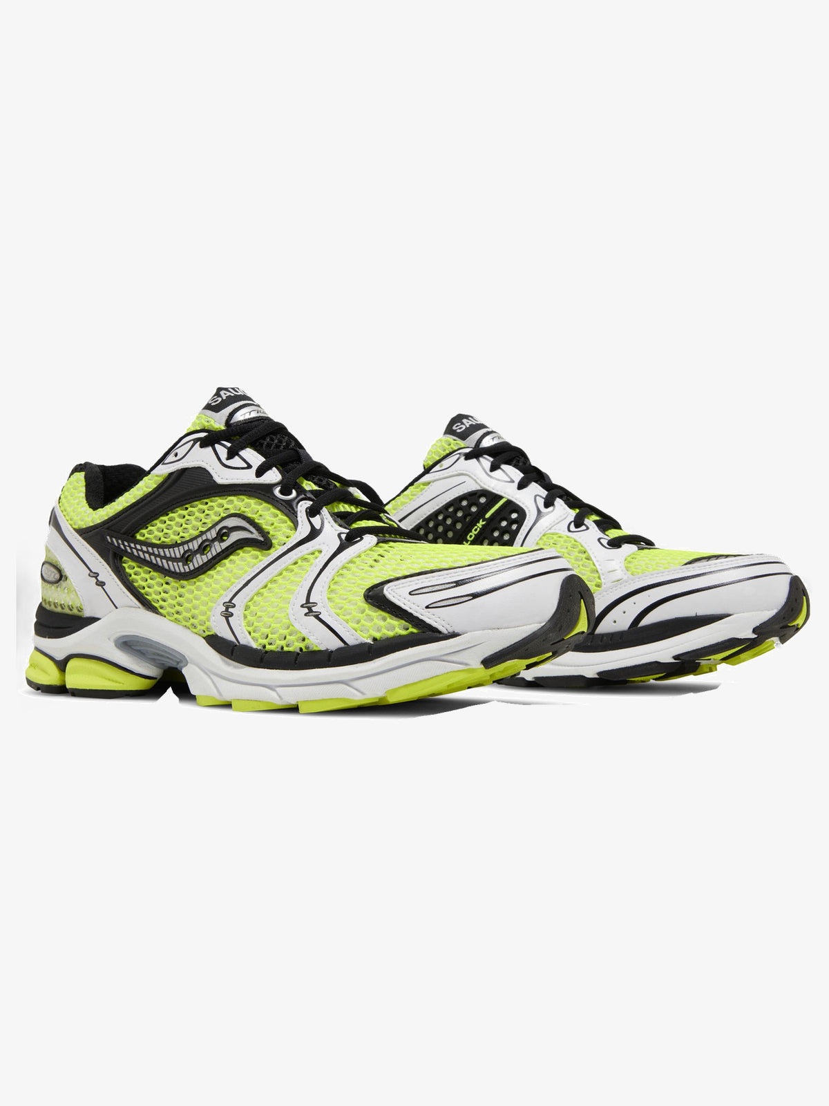 Saucony ProGrid Triumph 4 'Yellow Silver' – pair
