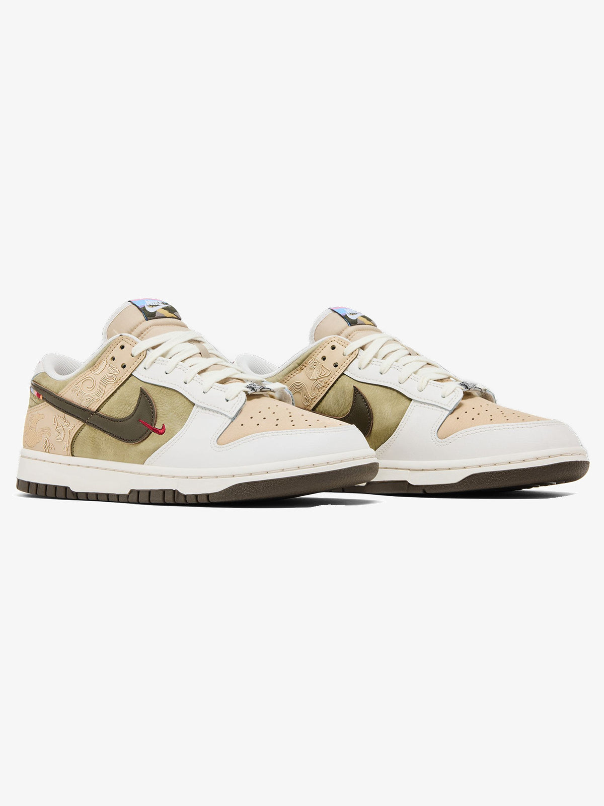 Nike Dunk Low 'Pegasus Pack Linen Phantom' – pair