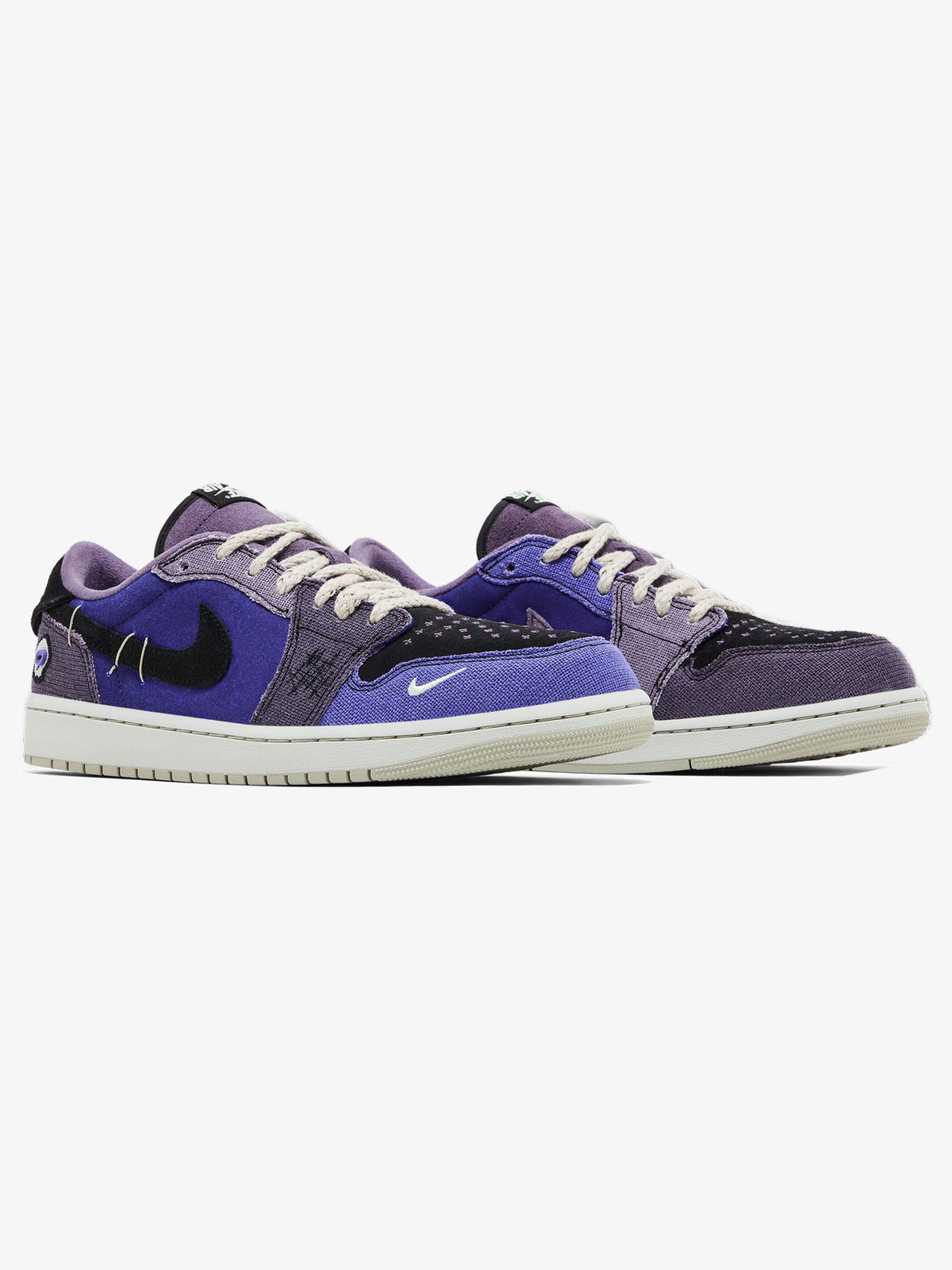 Jordan 1 Retro Low OG 'Zion Williamson Voodoo Alternate' – pair