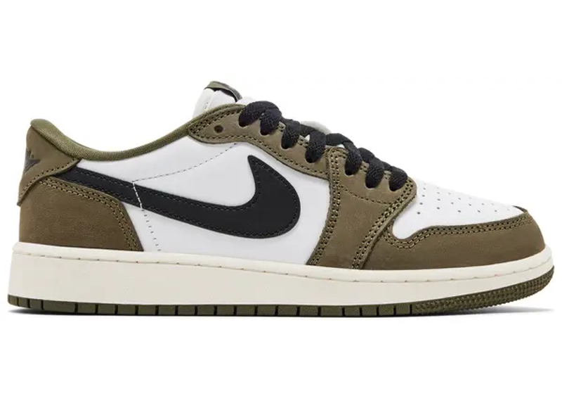 Air Jordan 1 Low GS Medium Olive