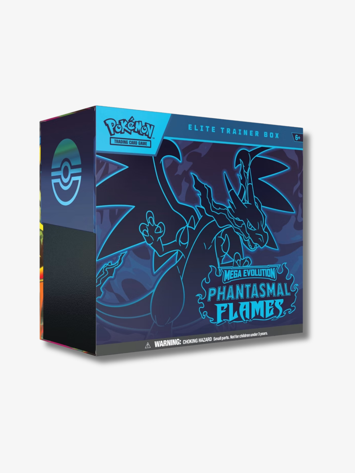 Pokémon TCG Mega Evolution Phantasmal Flames Elite Trainer Box – front