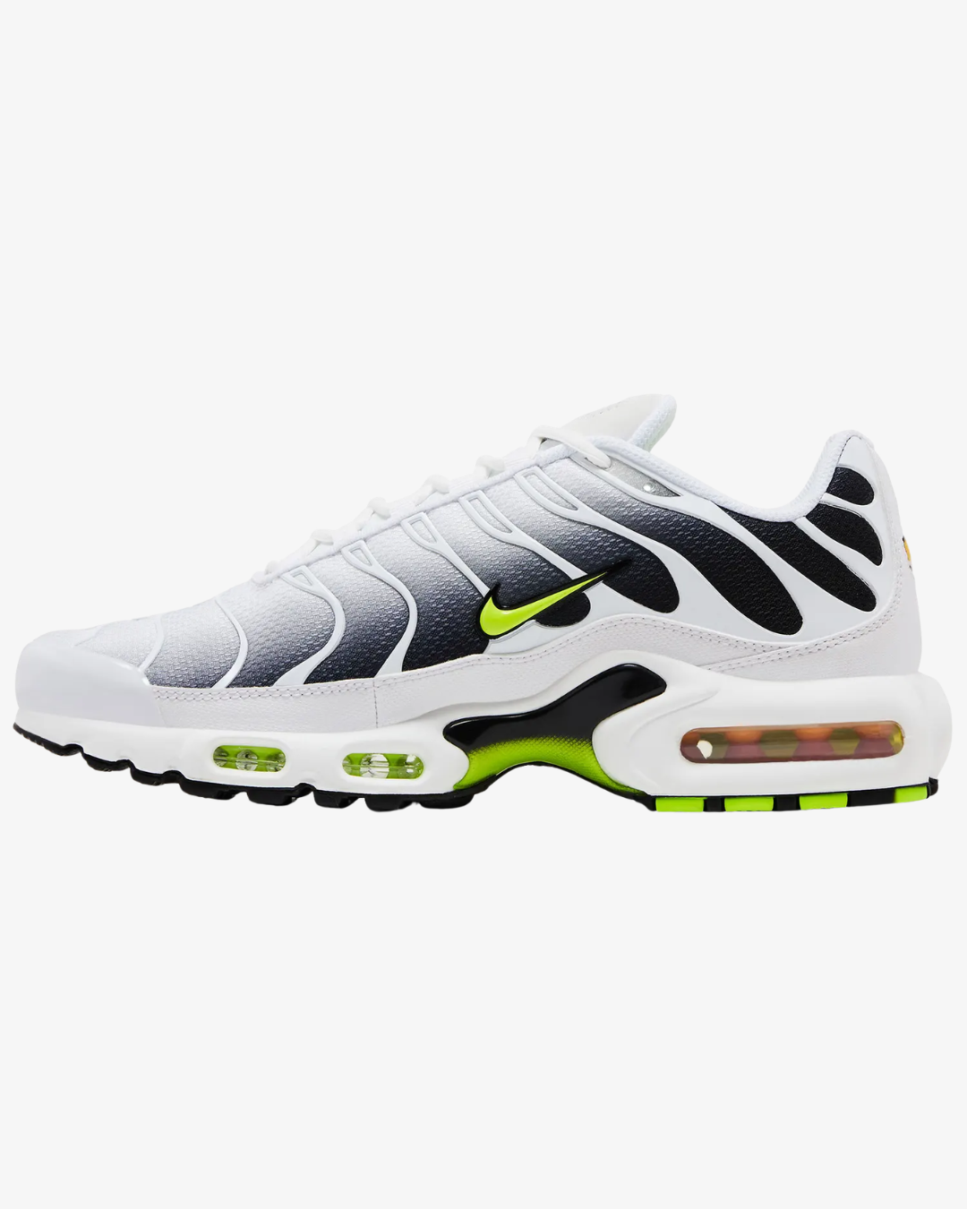 Nike Air Max Plus White Black Volt