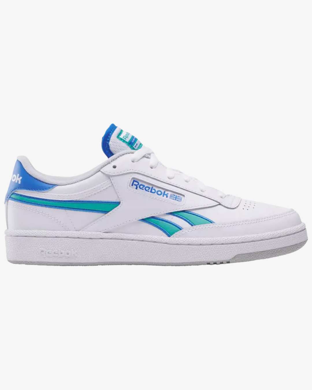 Reebok Club C Revenge White Kinetic Blue Green