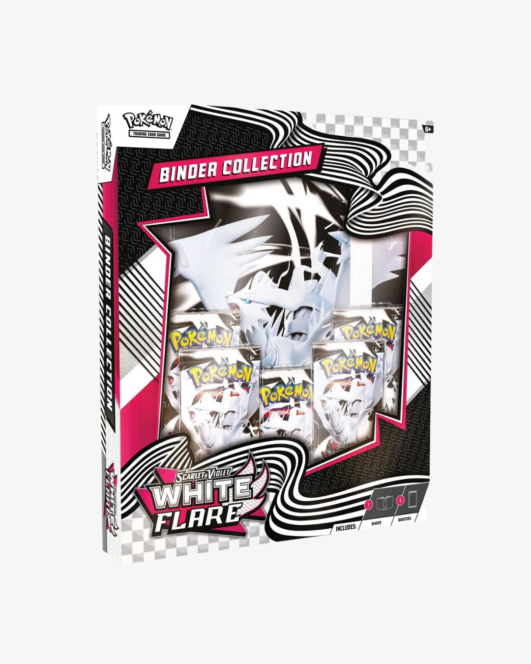 Pokemon White Flare Binder Collection Pokemon Scarlet & Violet