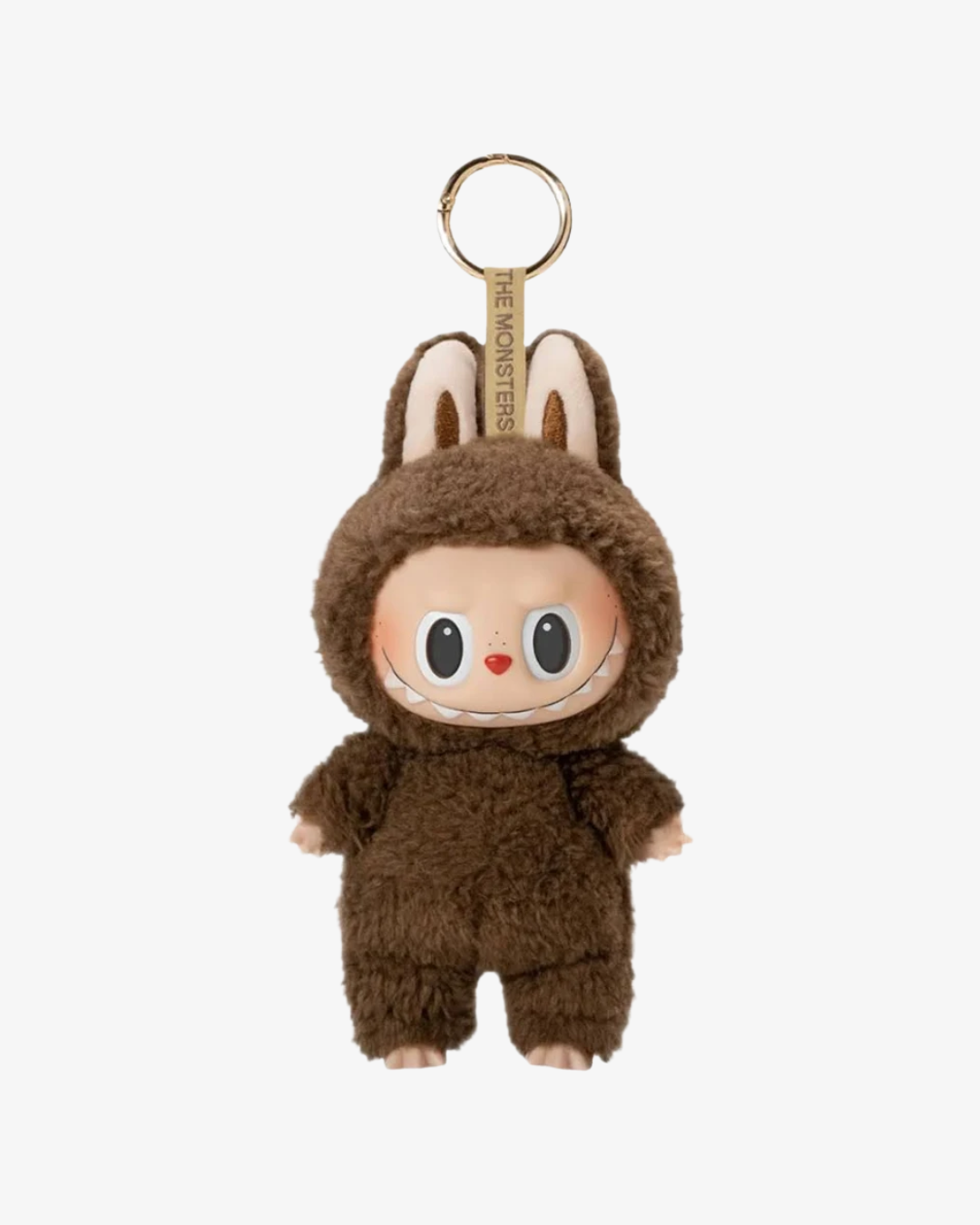 Pop Mart Labubu The Monsters Tasty Macarons Chestnut Cocoa Vinyl Plush Pendant