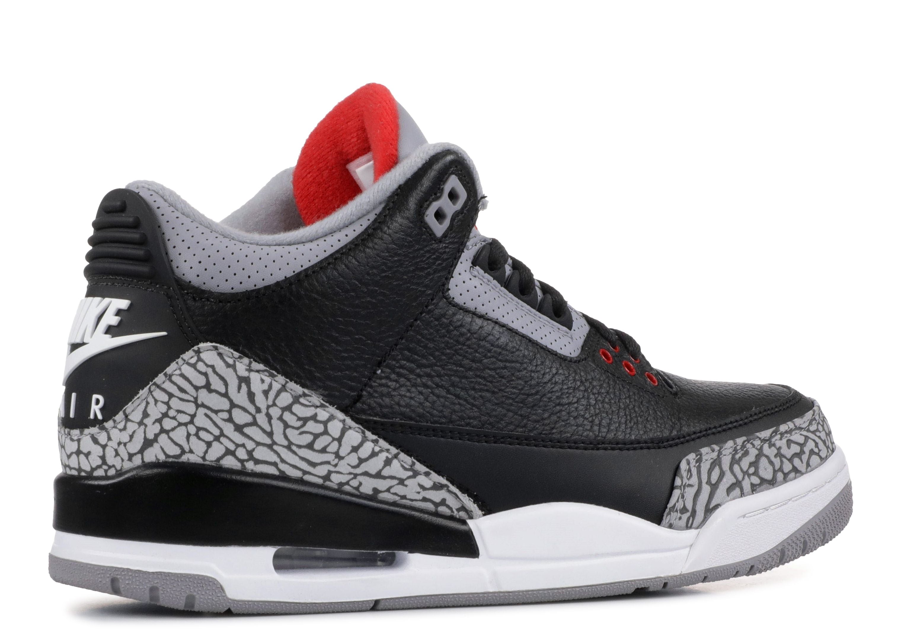 Air Jordan 3 Retro OG Black Cement 2018