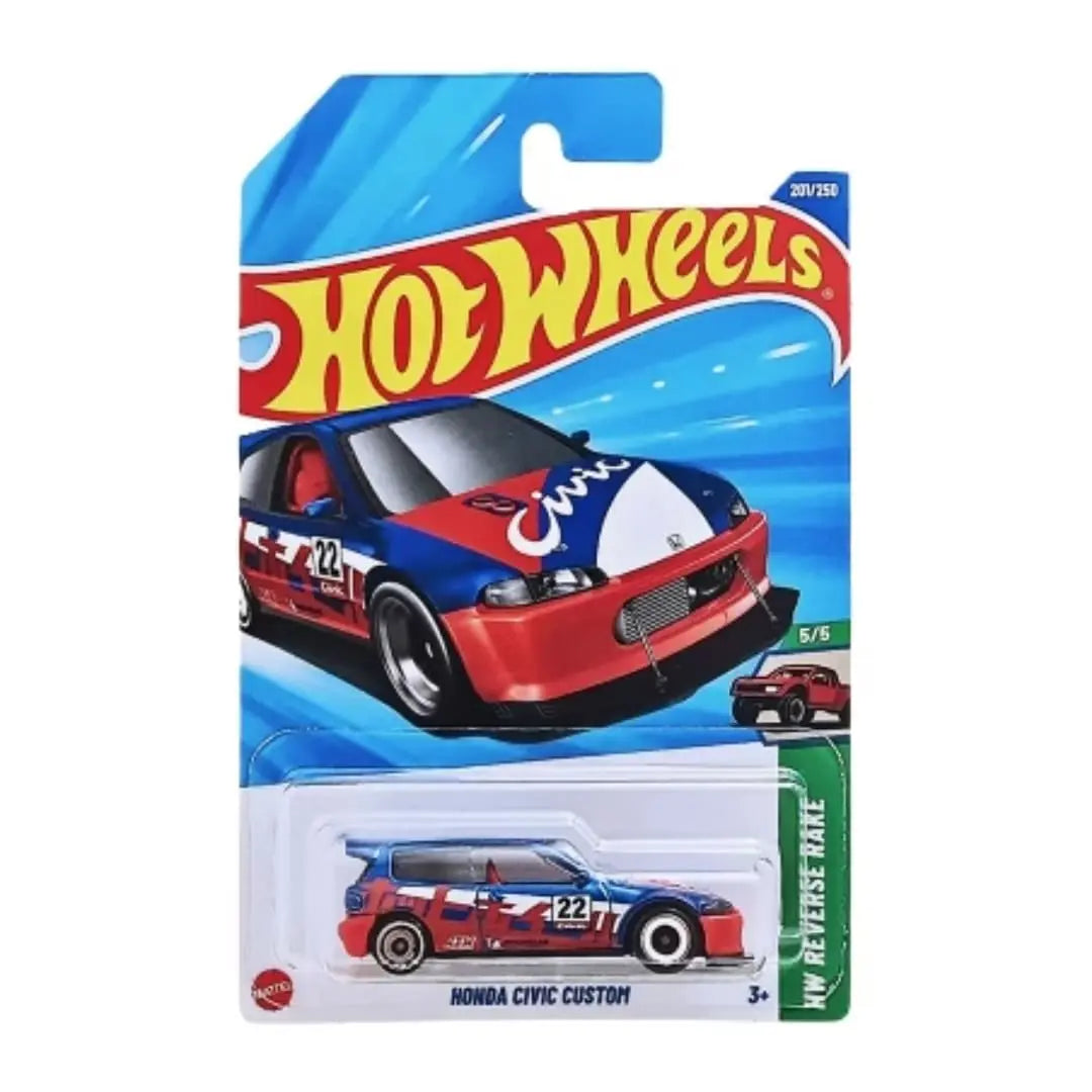 HOT WHEELS - HONDA CIVIC CUSTOM (2025) - HW REVERSE RAKE 5/5 Basement